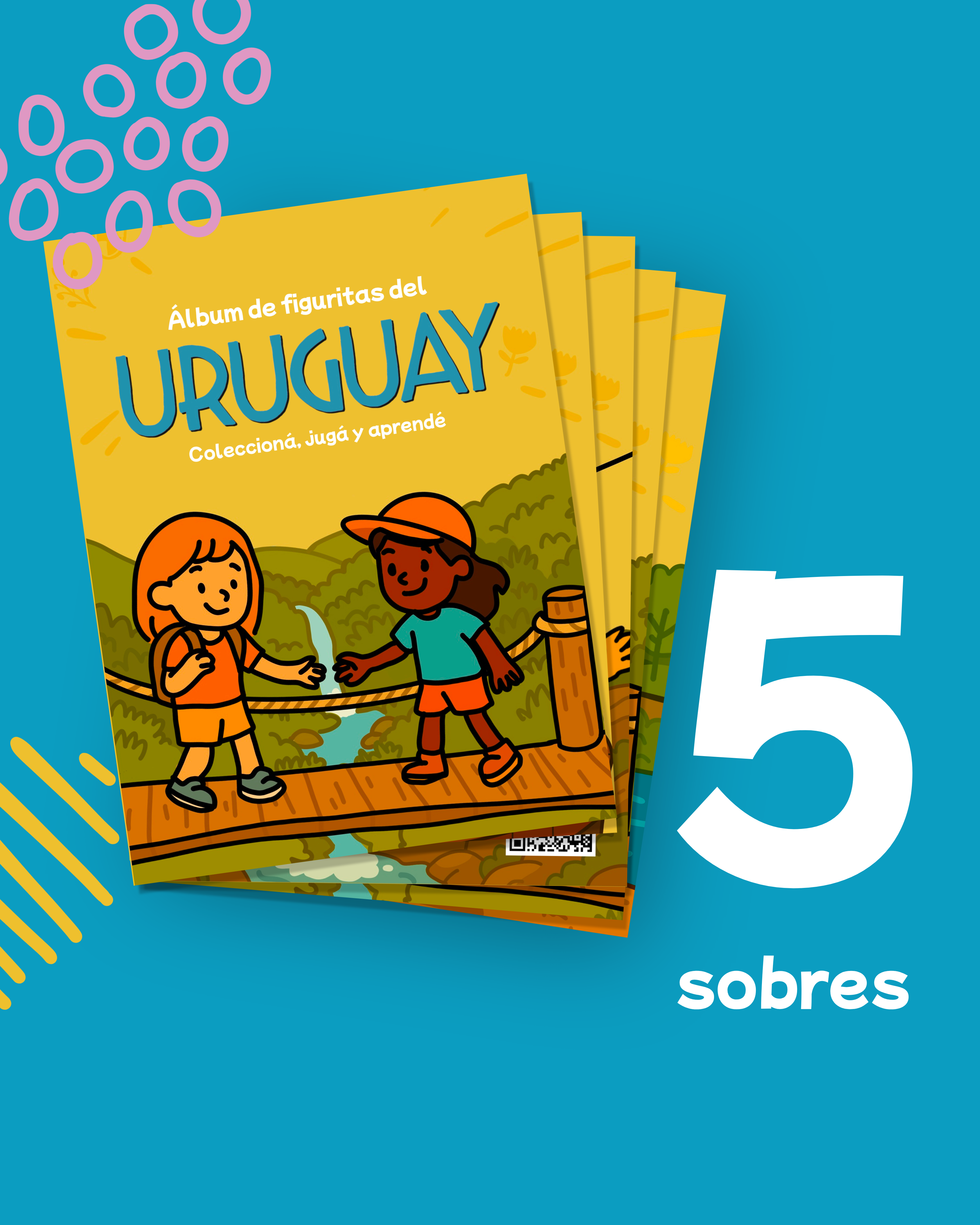 Pack 5 sobres de figuritas